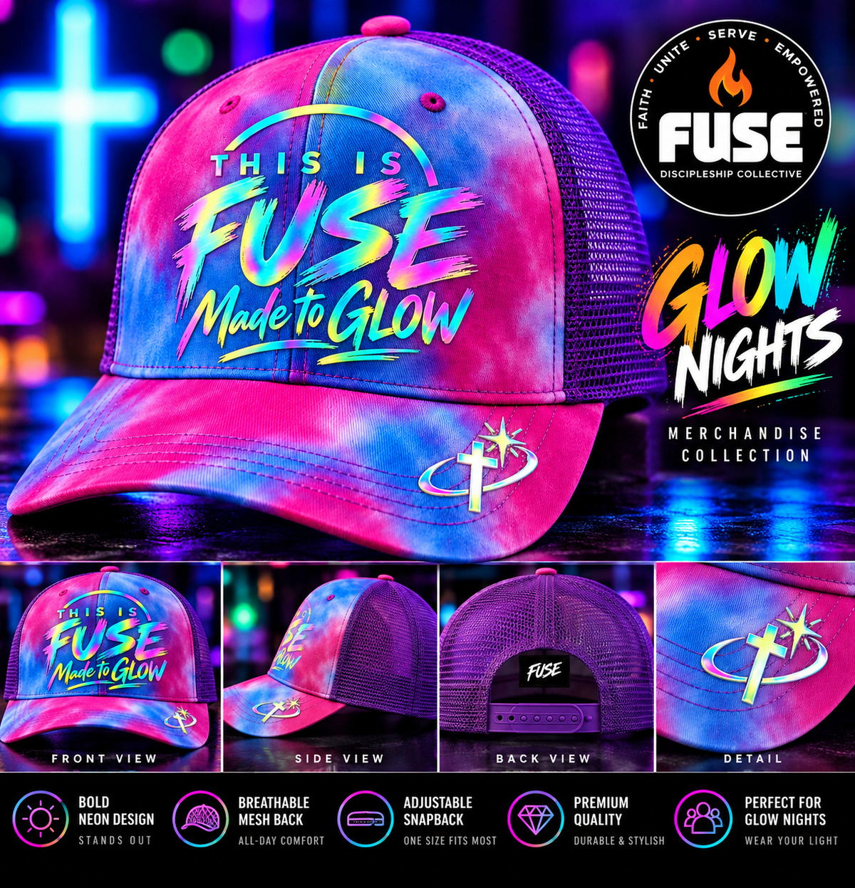 GLOW NIGHTS | Glow Hat