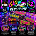 GLOW NIGHT | Galaxy Keychain